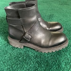 Roberto Del Carlo Leather Boots, Size 40